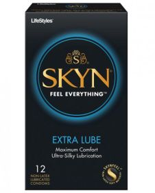Lifestyles Skyn Extra Lubricated Condoms Box Of 12